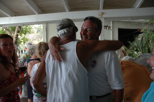 and another hug from Paul 